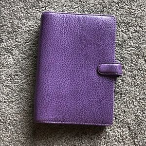 Purple Filofax